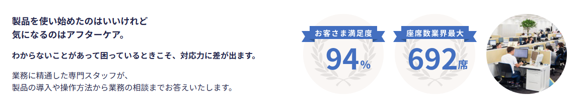 弥生給与 Nextのアフターケア