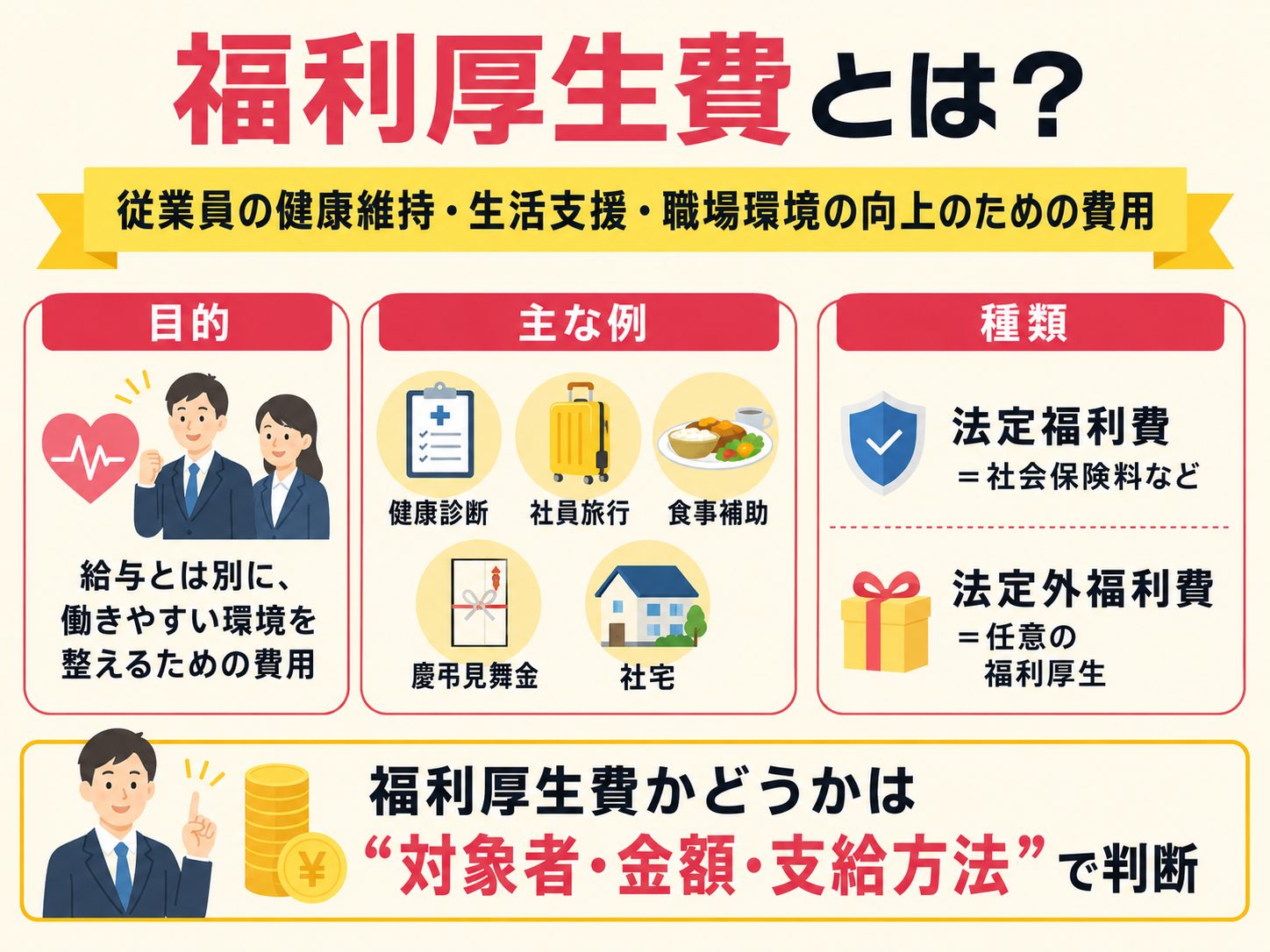 福利厚生費に関する要約画像